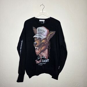 The Laundry Room Coors Light Licensed Crewneck Jumper Sweater Size Small Oversiz